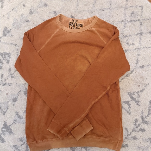 FREE CITY LUCKY RABBIT SWEATSHIRT- JUICY ORANGE - Picture 3 of 8